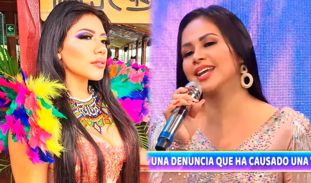 La integrante de Explosión de Iquitos afirmó que desconoce a la joven artista. Foto: Instagram / captura de ATV