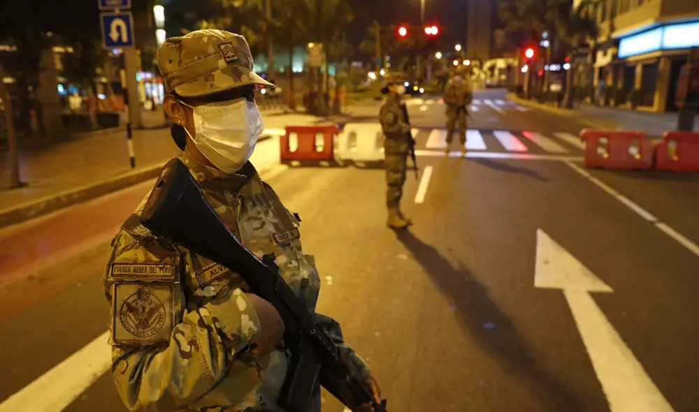 Inmovilización social obligatoria en Perú inició el 16 de marzo de 2020.Foto: EFE Inmovilización social obligatoria en Perú inició el 16 de marzo de 2020.Foto: EFE