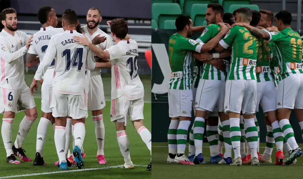 Real Madrid vs. Betis. Descubre los canales y a qué hora ver el partido por LaLiga 2021 en su jornada 33. Foto: composición/EFE