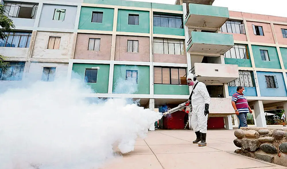 Control. El Minsa ha dispuesto fumigar de manera preventiva en las zonas donde se ha detectado la presencia del mosquito. Foto: difusión