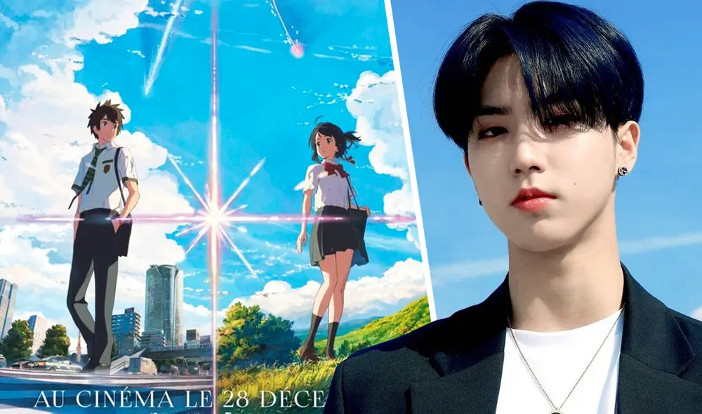 Kimi no na wa es una de las películas favoritas de Han. Foto: composición/JYPE Kimi no na wa es una de las películas favoritas de Han. Foto: composición/JYPE