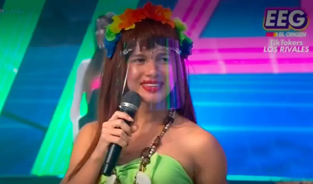 'La Uchulú' dijo que su sueño era visitar EEG y conocer a Yahaira Plasencia. Foto: captura EEG/América TV