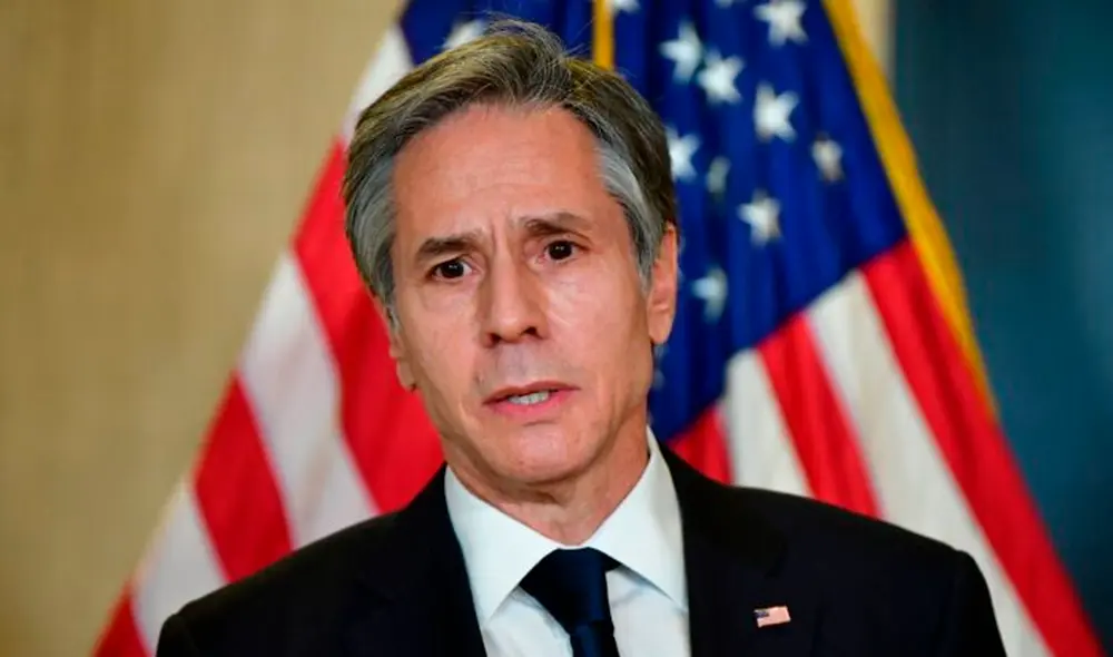 Antony Blinken destacó que Ecuador haya acogido a más de 430.000 migrantes venezolanos. Foto: AFP