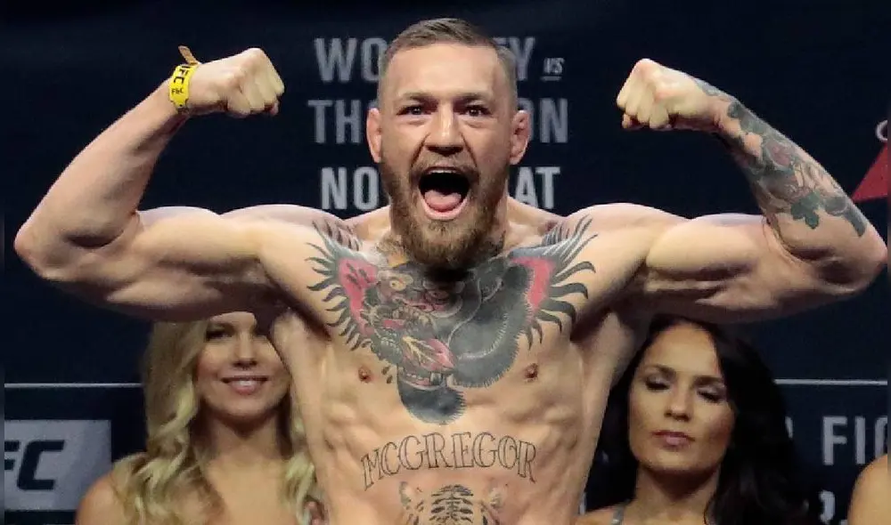 Conor McGregor volvería a pelear con Dustin Poirier el 10 de julio. Foto: AP