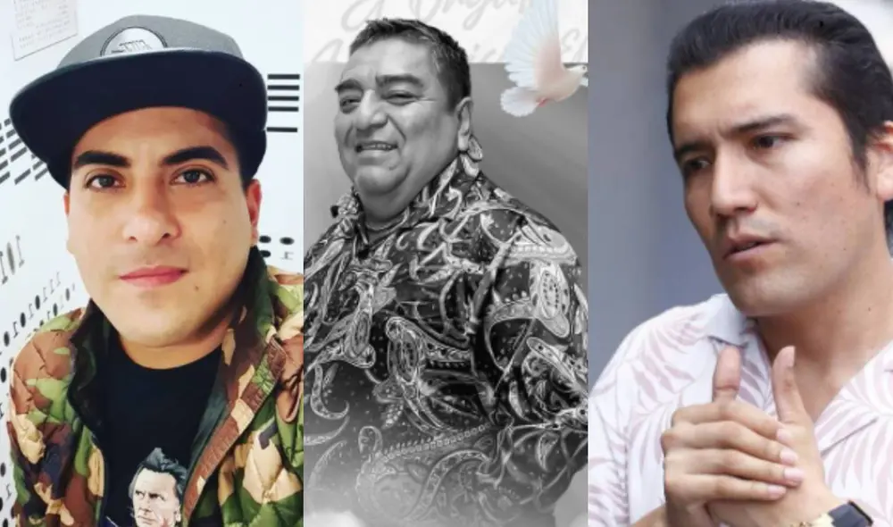 Los cantantes se despidieron del vocalista de Explosión de Iquitos. Foto: difusión