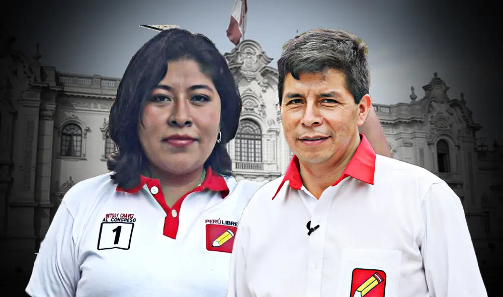 Betssy Chávez es virtual congresista por Perú Libre, partido liderado por Pedro Castillo. Foto: composición de Giselle Ramos / La República