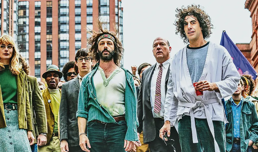 Steven Spielberg le pidió a Aaron Sorkin que escribiera un guion sobre las protestas contra la guerra de Vietnam de 1968 que sacudieron a Chicago. Foto: difusión