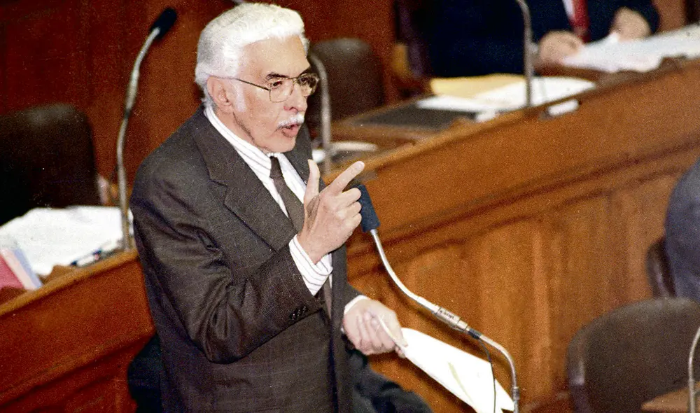 Impulsor democrático. Desde el Congreso y desde el periodismo, Gustavo Mohme desafió el autoritarismo para construir consensos y democracia. Foto: difusión Impulsor democrático. Desde el Congreso y desde el periodismo, Gustavo Mohme desafió el autoritarismo para construir consensos y democracia. Foto: difusión