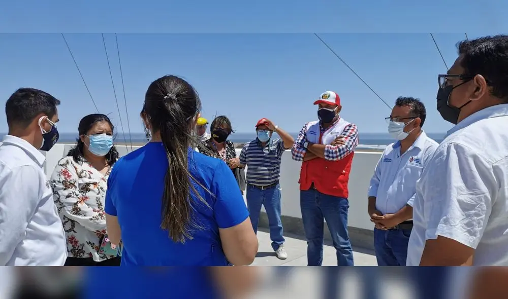 Funcionarios del Gobierno Regional abordaron lucha anticovid en Pacasmayo. Foto: GRLL Funcionarios del Gobierno Regional abordaron lucha anticovid en Pacasmayo. Foto: GRLL