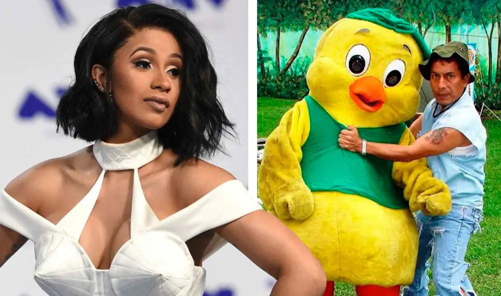 Jorge Benavides mostró en Instagram el tuit compartido por Cardi B sobre el 'Chorri' y el Pollo Pío. Foto: Cardi B/Pollo Pío/Instagram