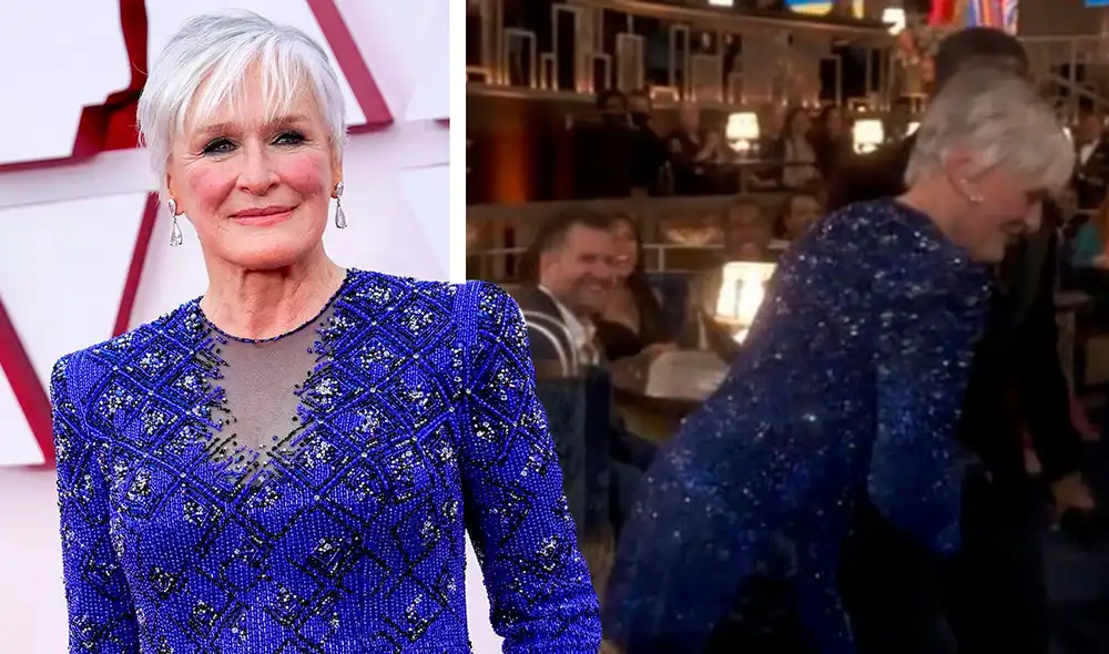 Glenn Close no ganó la estatuilla dorada, pero se robó la atención en los Premios Oscar 2021. Foto: Glenn Close/Instagram fans