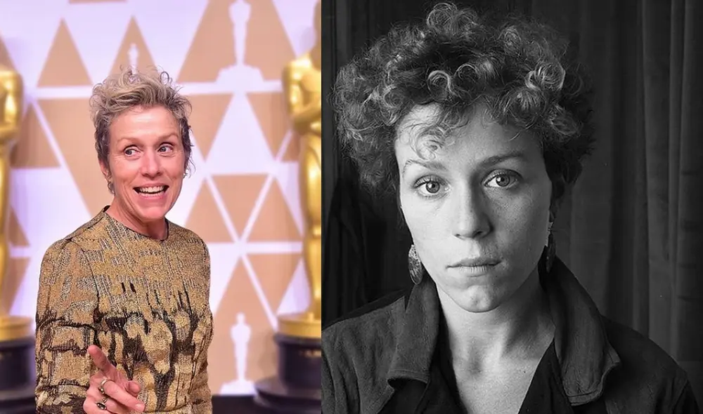 La actriz se llevó la estatuilla dorada por tercera vez. Foto: Frances McDormand Fan Page/Instagram