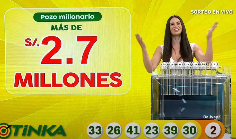 Tinka del domingo 25 de abril: Intralot sorteó un pozo millonario de más de 2.7 millones de soles. Tinka del domingo 25 de abril: Intralot sorteó un pozo millonario de más de 2.7 millones de soles.
