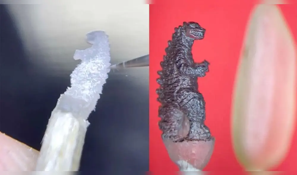 El artista ruso tuvo que trabajar durante tres días para esculpir un diseño. Foto: captura de YouTube