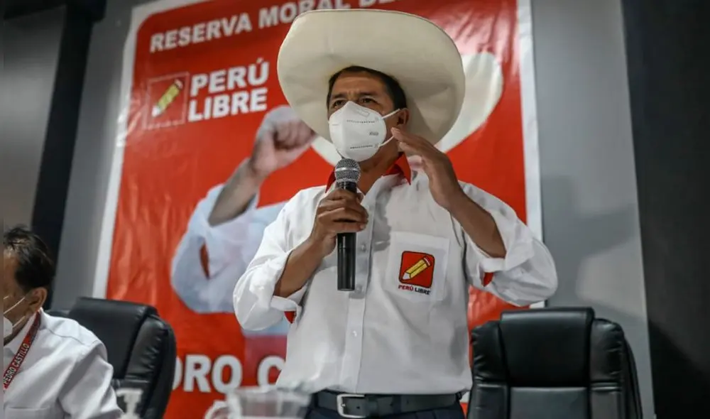 Pedro Castillo llegó a Lambayeque como parte de su campaña a la segunda vuelta electoral. Foto: Aldair Mejía/La República