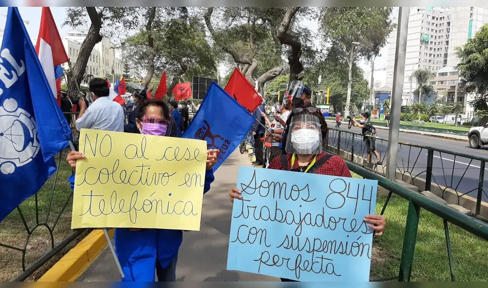 La mayoría de trabajadores son sindicalizados. Foto: CUT Perú.