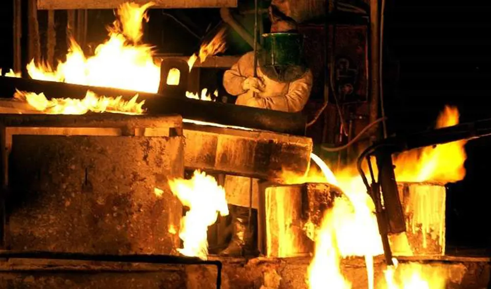 El cobre experimentó, este lunes, un alza de 0,23% en la Bolsa de Metales de Londres. Foto: EFE El cobre experimentó, este lunes, un alza de 0,23% en la Bolsa de Metales de Londres. Foto: EFE