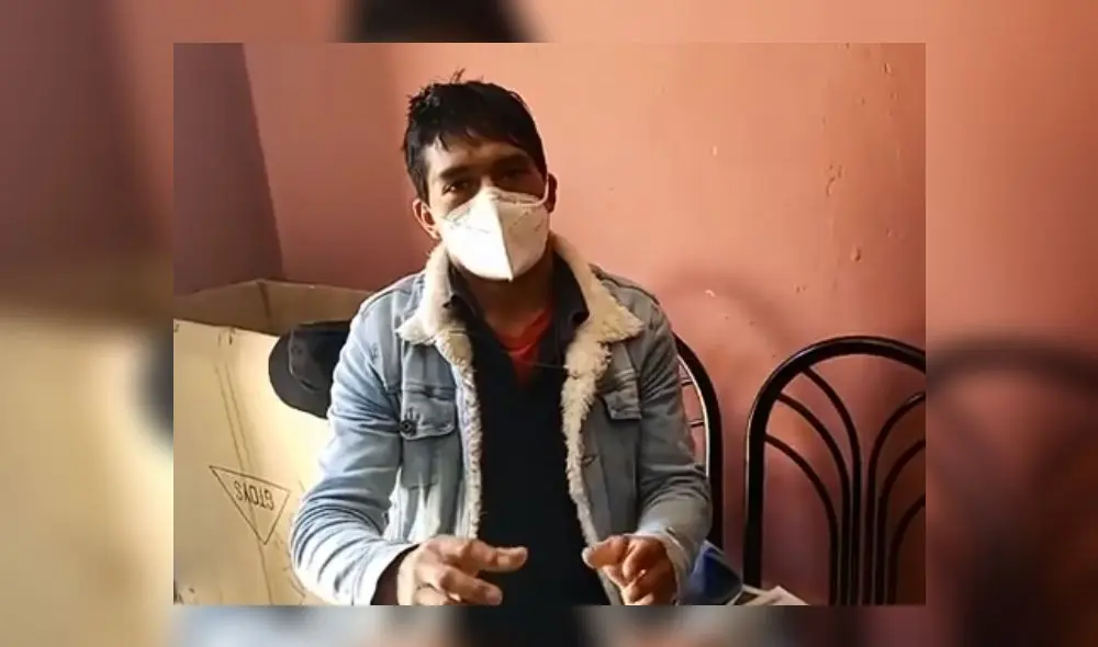 El hijo del agraviado logró recuperar a su padre con apoyo de la Policía Nacional. Foto: captura Sartín Noticias El hijo del agraviado logró recuperar a su padre con apoyo de la Policía Nacional. Foto: captura Sartín Noticias