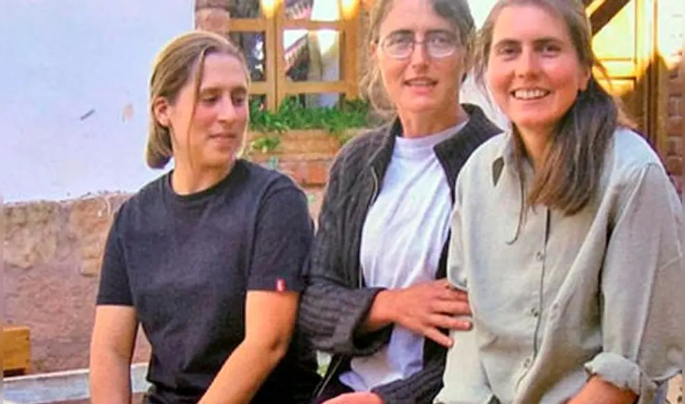 Nadia De Munari (al centro) fue atacada dentro de la casa albergue que regentaba. Foto: difusión Nadia De Munari (al centro) fue atacada dentro de la casa albergue que regentaba. Foto: difusión