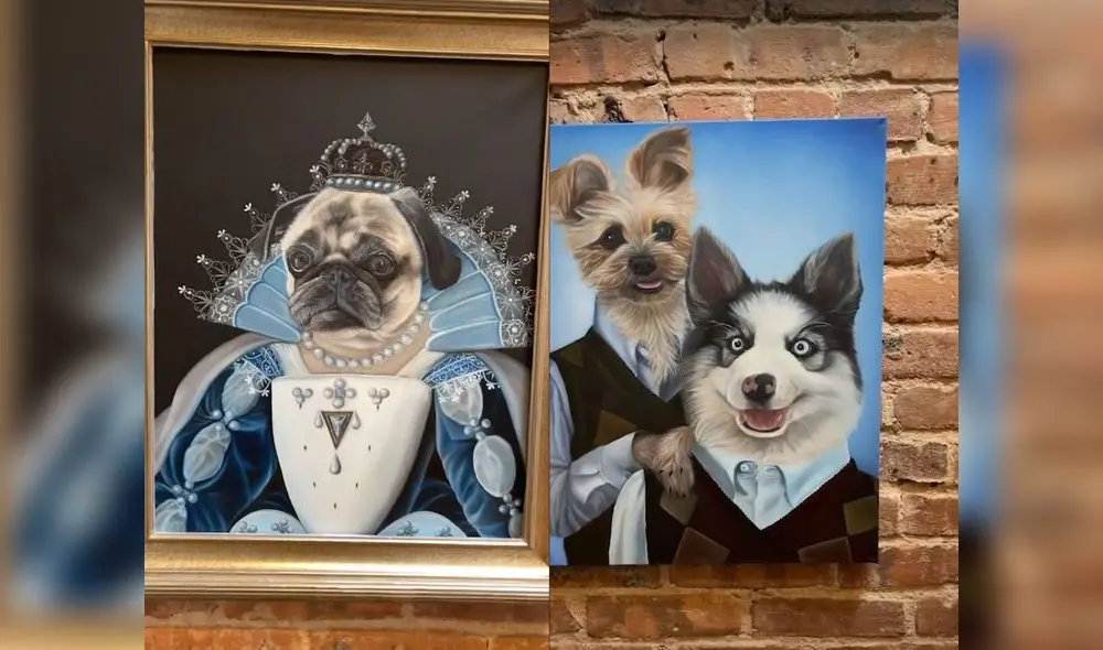 La mujer de 33 años se inspiró por primera vez en su propio perro. Foto: captura de YouTube