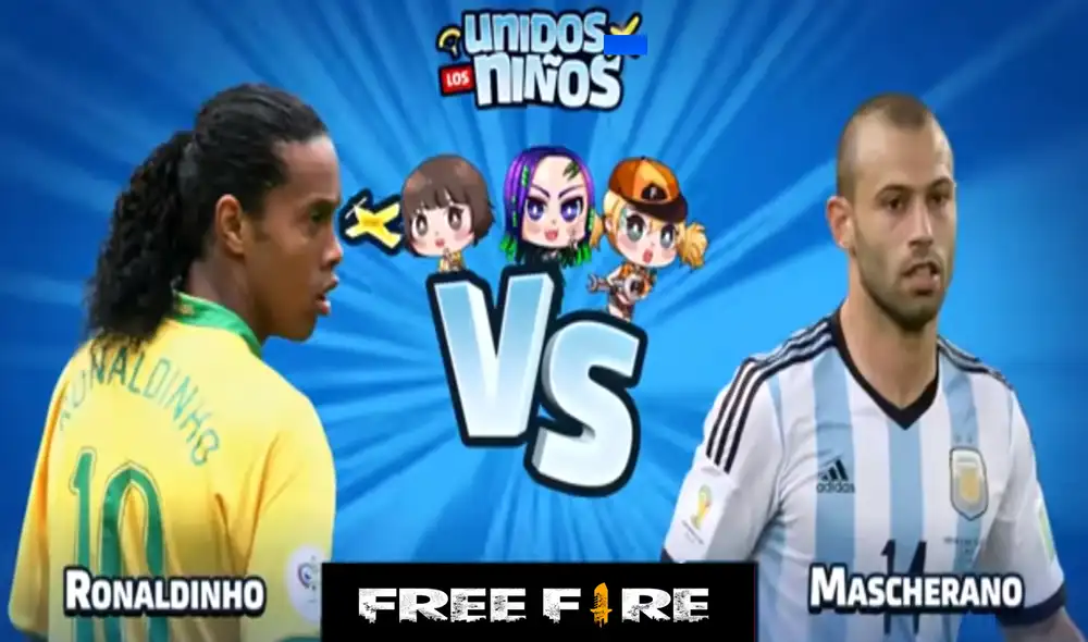 La partida de Free Fire de ambos exfutbolistas se llevará a cabo el 30 de abril de 2020. Foto: captura de YouTube