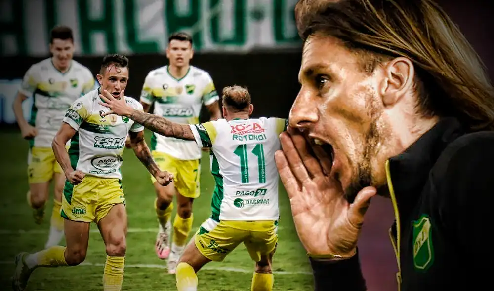 Sebastián Beccacece logró la Recopa Sudamericana con Defensa y Justicia. Foto: composición de Gerson Cardoso/GLR