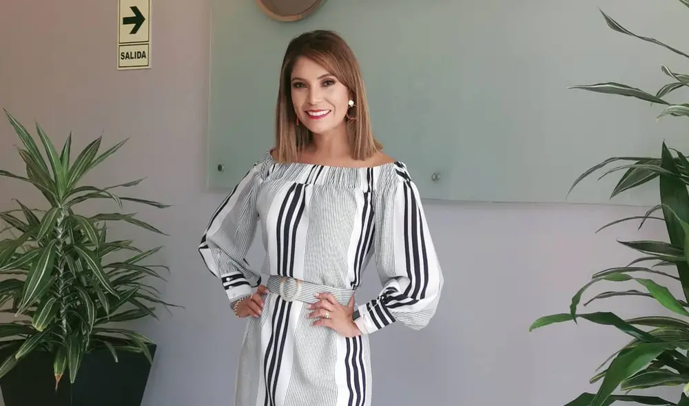 La periodista es conductora de ATV desde hace más de una década. Fuente: Alicia Retto/ Facebook