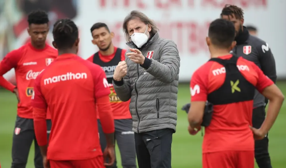 "Lógicamente, dependemos y estamos pendientes de los resultados", señaló el entrenador. Foto: FPF