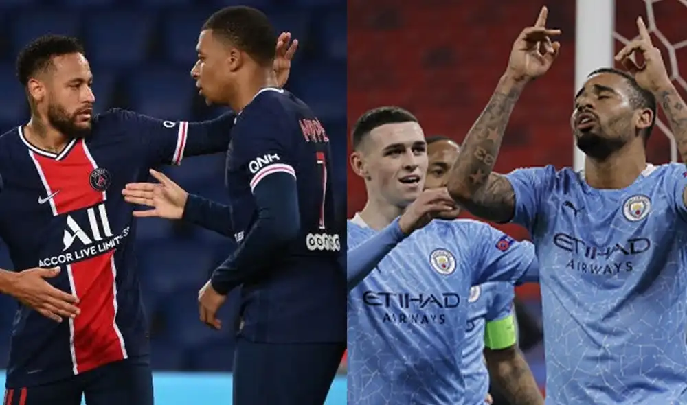 PSG y Manchester City se ven las caras en el Parque de los Príncipes. Foto: composición GLR/EFE PSG y Manchester City se ven las caras en el Parque de los Príncipes. Foto: composición GLR/EFE
