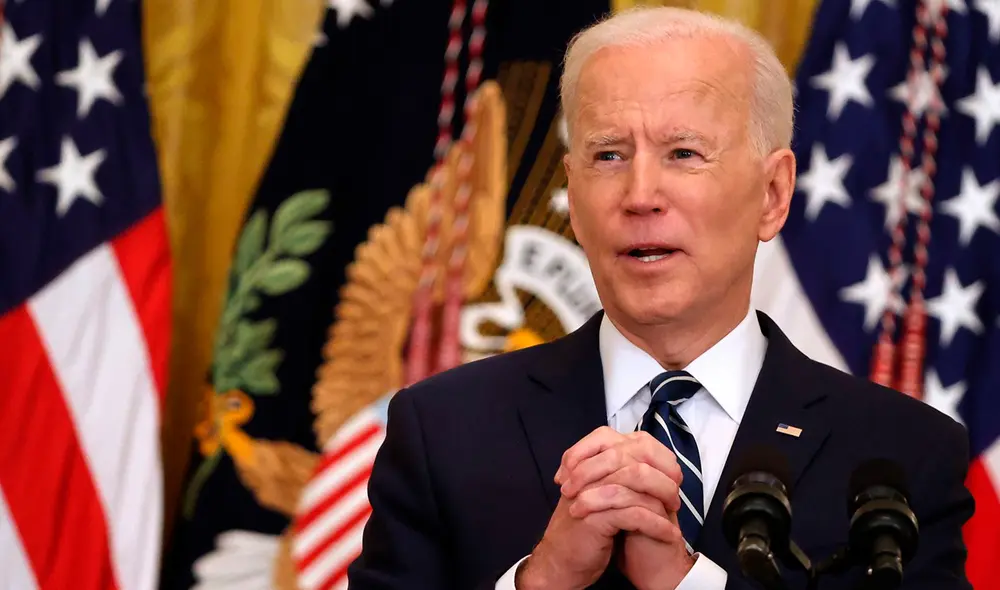 "Hemos hecho un impresionante progreso por todos los estadounidenses”, manifestó Biden. Foto: AFP "Hemos hecho un impresionante progreso por todos los estadounidenses”, manifestó Biden. Foto: AFP