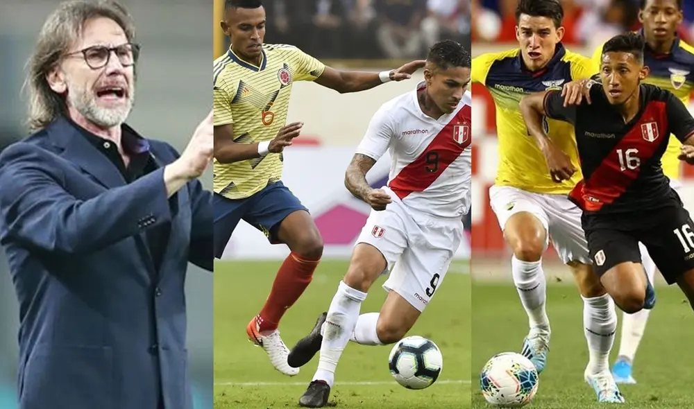 Perú jugará ante Colombia y Ecuador en junio por eliminatorias. Foto: composición GLR/EFE