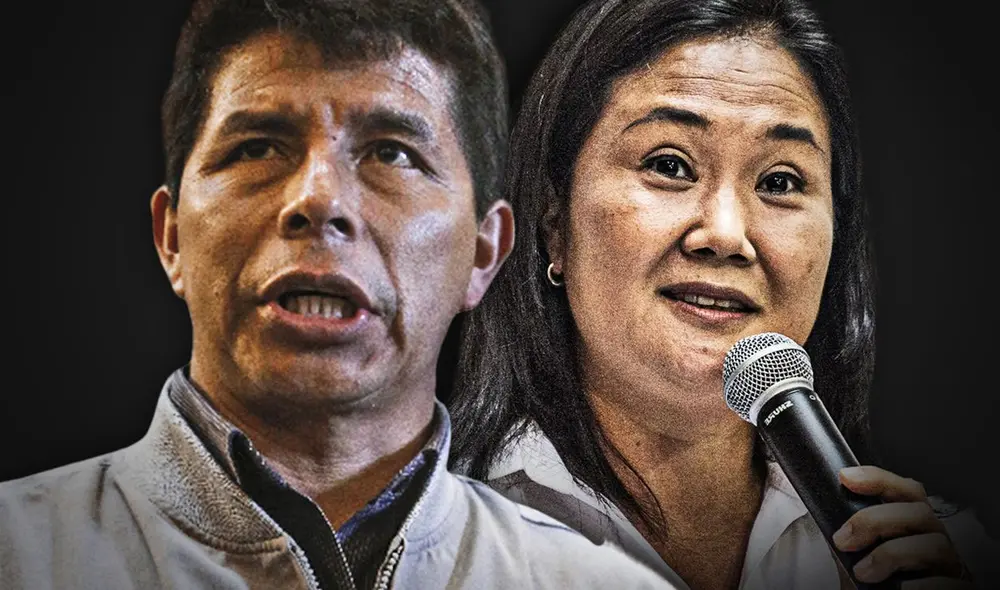 Fujimori y Castillo se enfrentarán en la segunda vuelta electoral el próximo 6 de junio. Foto: composición/La República