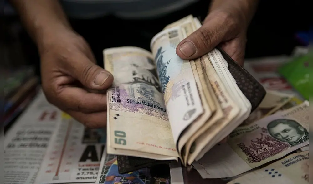 Las centrales gremiales reclamaban un incremento de entre el 35% y el 40%. Foto: AFP