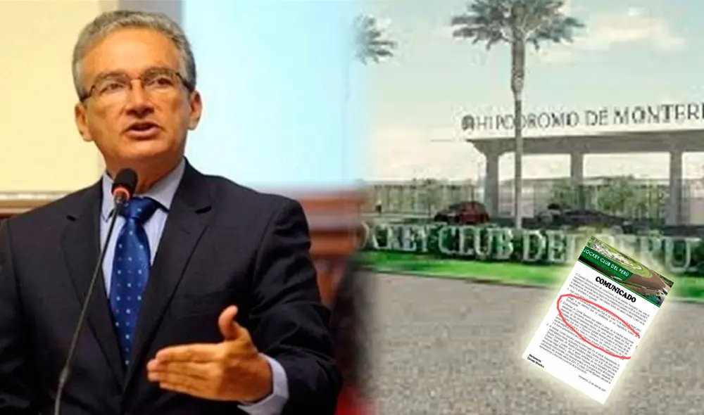 Jockey Club del Perú se quedó sin presidente. Foto: Jockey Club/composición La República