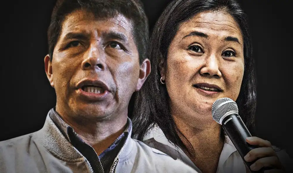 En las dos visitas, la de Fujimori y Castillo, se notó concentración de gente y mal uso de las mascarillas. Foto: composición de Fabrizio Oviedo/La República