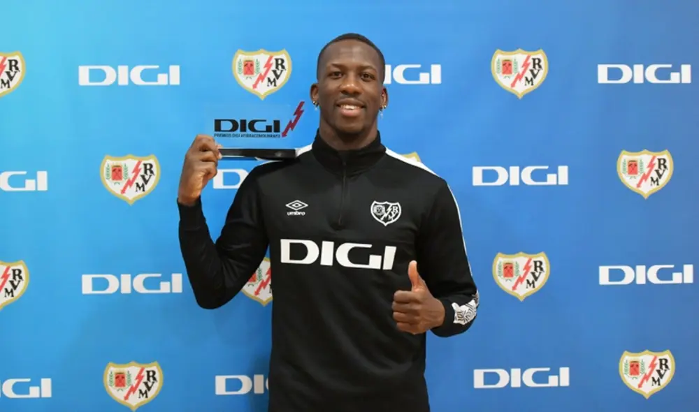 Luis Advíncula llegó al Rayo Vallecano después del Mundial Rusia 2018. Foto: Rayo Vallecano