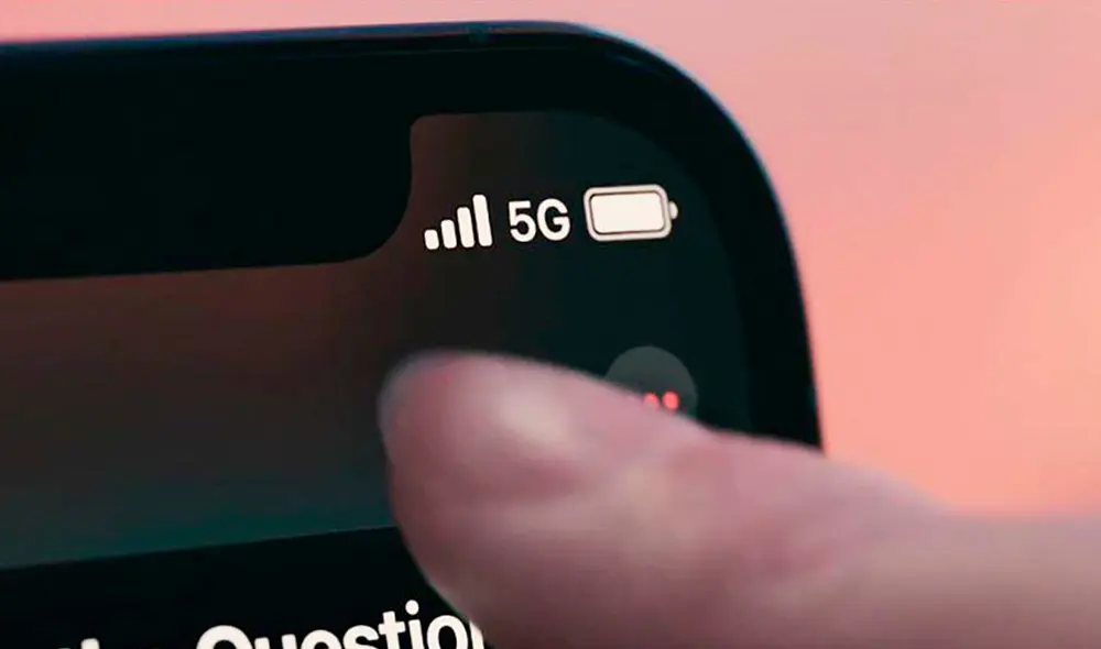 Solo basta con actualizar el sistema operativo de tu iPhone 12 a la versión iOS 14.5 para que el teléfono reconozca la red 5G. Foto: Transmedia