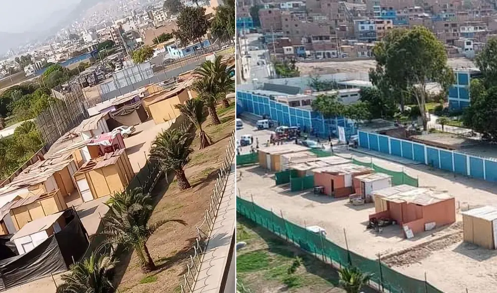 Zona se encuentra entre un colegio y un estadio municipal. Foto: WhatsApp de La República