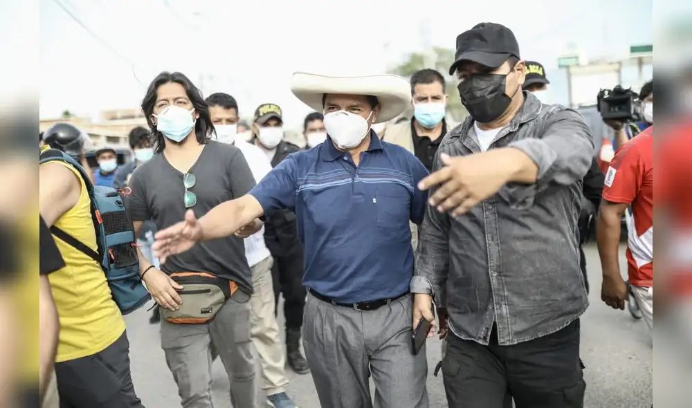 Pedro Castillo continúa con su recorrido en el norte del país de cara a la segunda vuelta electoral. Foto: Aldair Mejía/La República Pedro Castillo continúa con su recorrido en el norte del país de cara a la segunda vuelta electoral. Foto: Aldair Mejía/La República