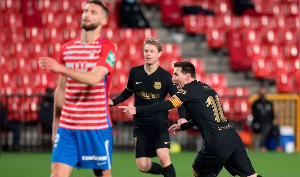 Barcelona enfrentará al Granada por LaLiga. Foto: EFE