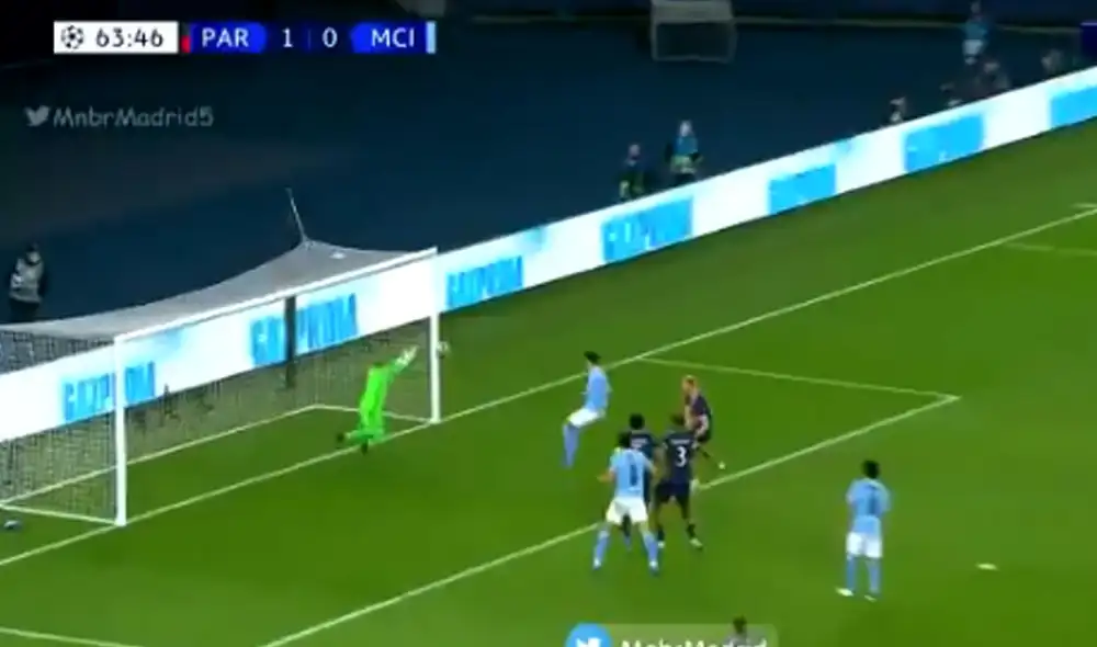 Navas fue responsable en el empate del Manchester City. Foto: ESPN Navas fue responsable en el empate del Manchester City. Foto: ESPN