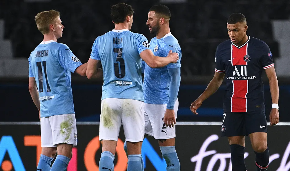 Manchester City ganó a PSG en la semifinal de ida por la Champions League. Foto: EFE Manchester City ganó a PSG en la semifinal de ida por la Champions League. Foto: EFE