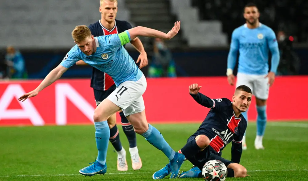 El volante belga dejó sus impresiones tras el triunfo sobre el PSG por las semis de Champions League. Foto: AFP