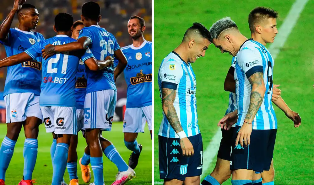 Cristal le ha ganado a Racing una vez en Argentina. Foto: composición/FPF/EFE