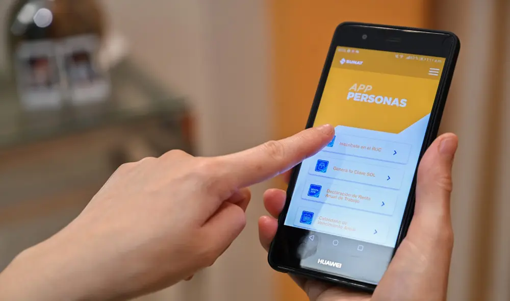 Trámite virtual se realiza las 24 horas. Foto: difusión