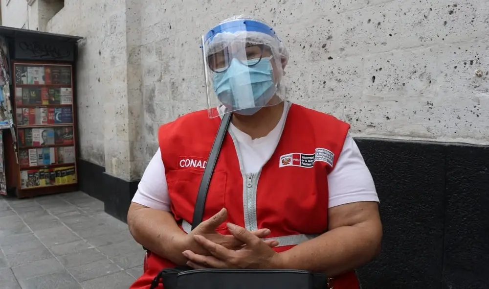 Aguilar fue internada el último fin de semana por COVID-19. Foto: Los Protagonistas AQP