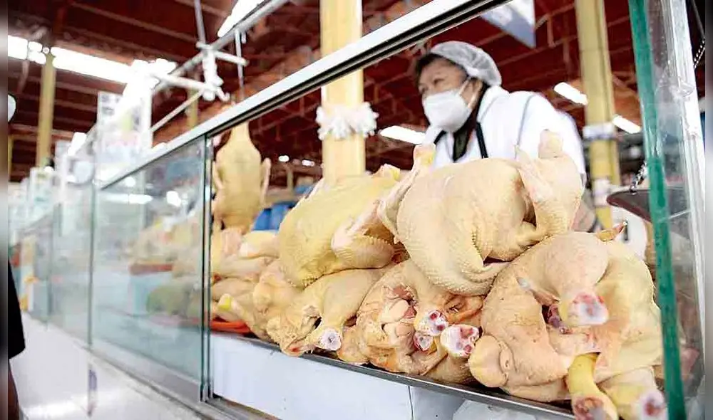 Vuelo alto. Precio del pollo aumento en mercados.