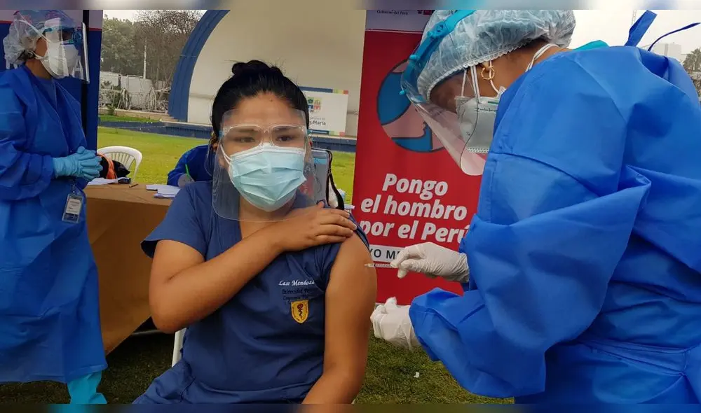 Según viceministro de Salud, Gustavo Rosell, se proyecta a inocular a 18.000 internos de ciencias de salud. Foto: Pamela Advíncula / URPI-LR