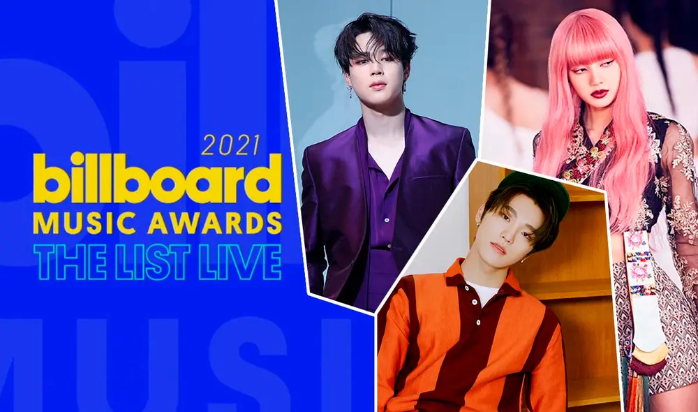 Lista de artistas K-pop nominados en los Billboard Music Awards 2021. Foto: composición LR/BBMAs