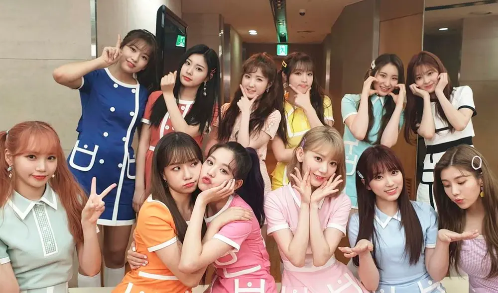 El debut de IZ*ONE fue en octubre del 2018, tras finalizar Produce 48. Foto: Naver